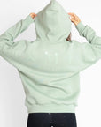 Icon Oversized Hoodie - Sage Green