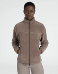 Ciara Teddy Jacket - Taupe