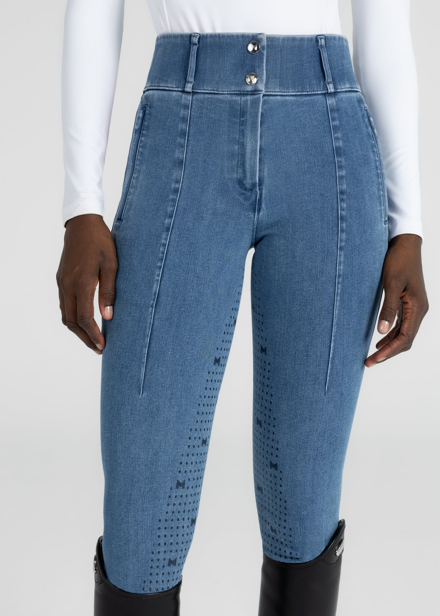 Honour Breeches - Denim