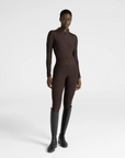 Long Sleeve Frame Base Layer - Chocolate