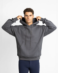 Icon Oversized Hoodie - Graphite