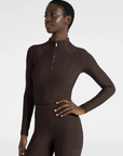 Long Sleeve Frame Base Layer - Chocolate