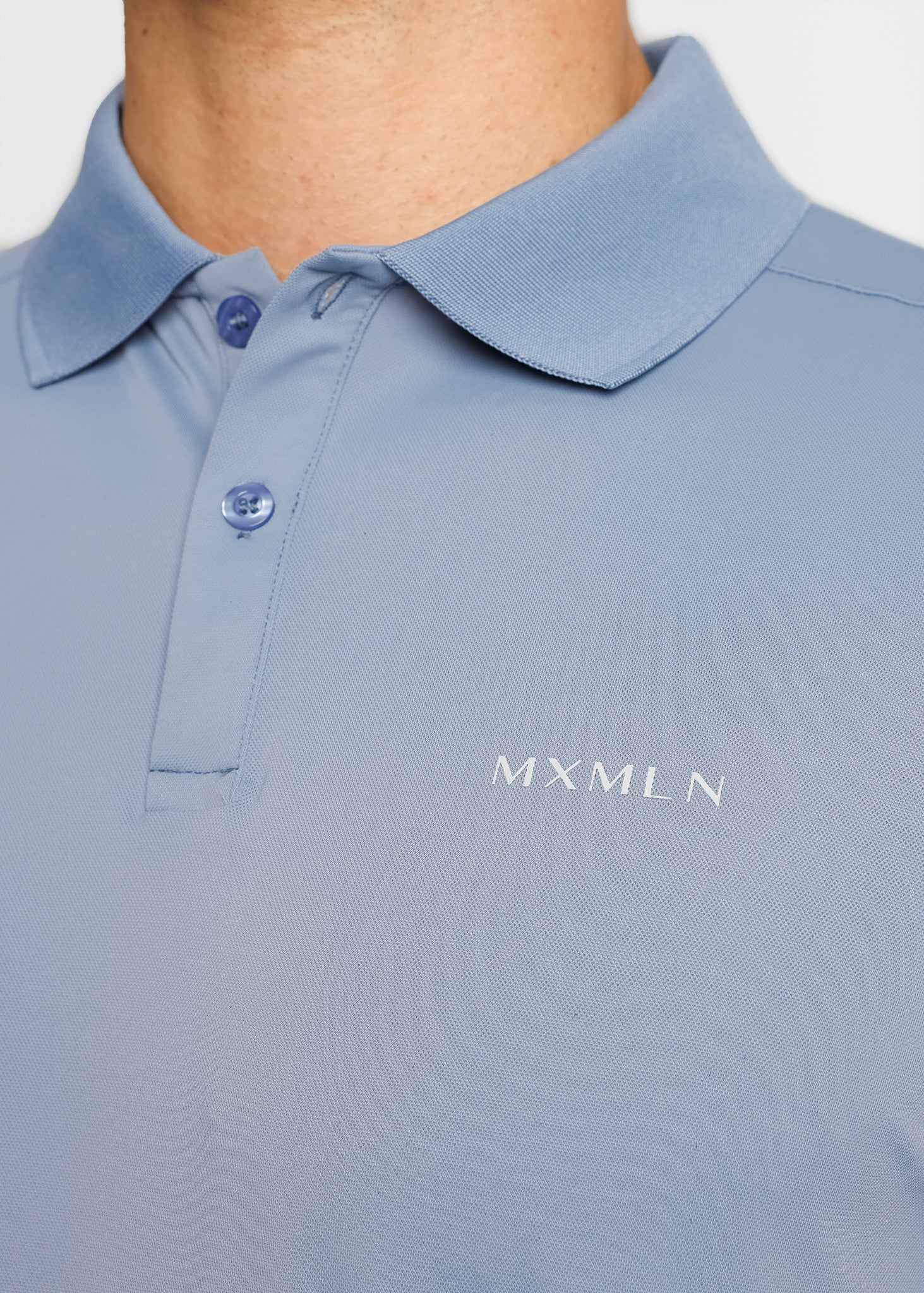 Blaze Polo Shirt - Steel Blue