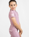 Young Riders - Short Sleeve Base Layer - Mauve