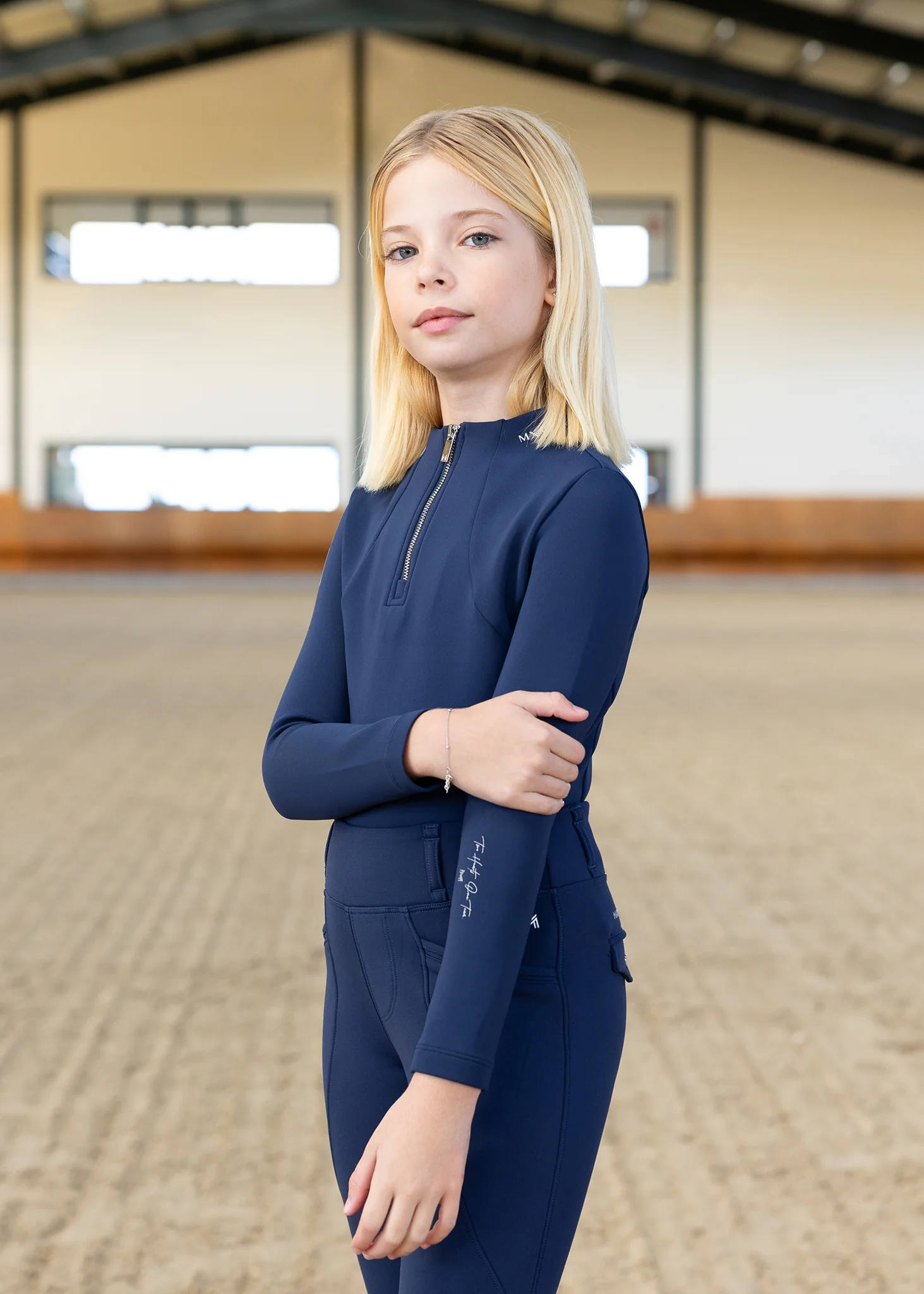 Young Riders Winter - Base Layer (Navy)