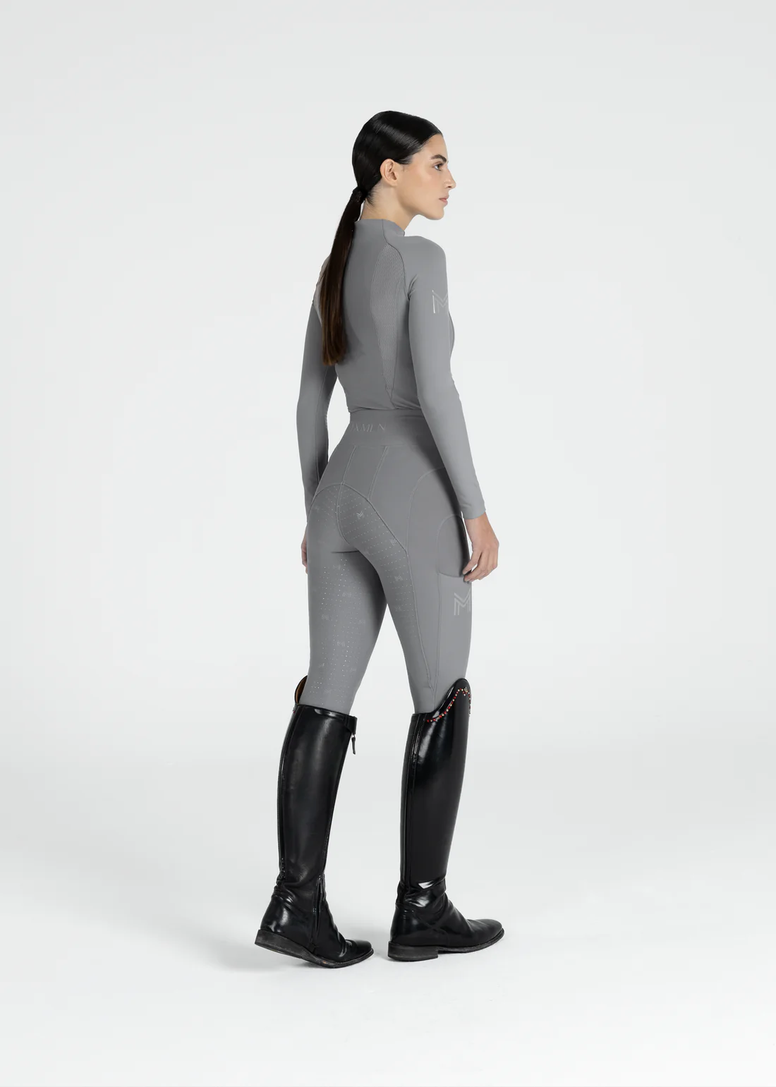 Outline Leggings - Titanium