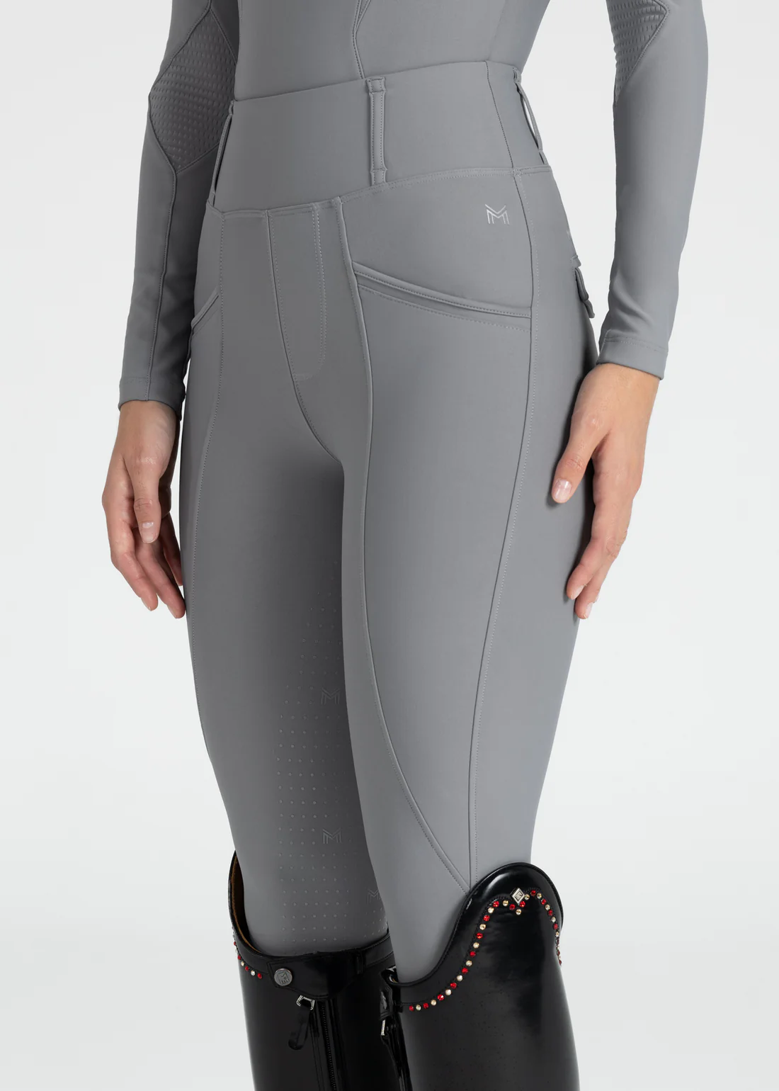 Pro Riding Leggings - Titanium