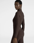 Long Sleeve Frame Base Layer - Chocolate