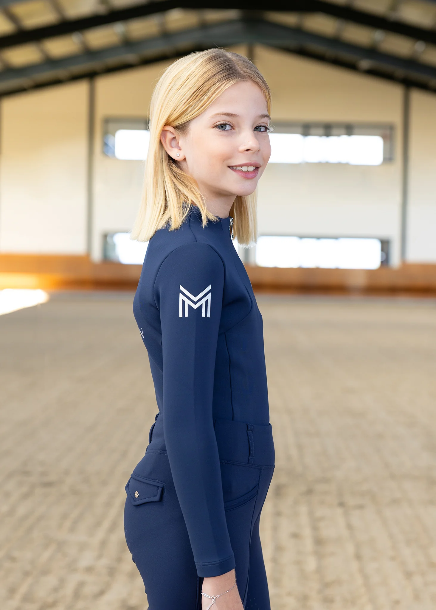 Young Riders Winter - Base Layer (Navy)