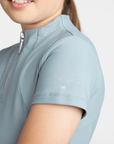 Young Riders - Short Sleeve Base Layer - Coastal Aqua