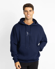 Icon Oversized Hoodie - Navy