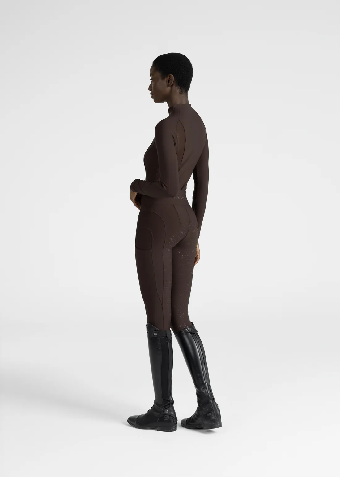 Long Sleeve Frame Base Layer - Chocolate