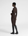 Long Sleeve Frame Base Layer - Chocolate