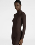 Long Sleeve Frame Base Layer - Chocolate