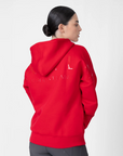 Icon Oversized Hoodie - Grenadine