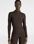 Long Sleeve Frame Base Layer - Chocolate