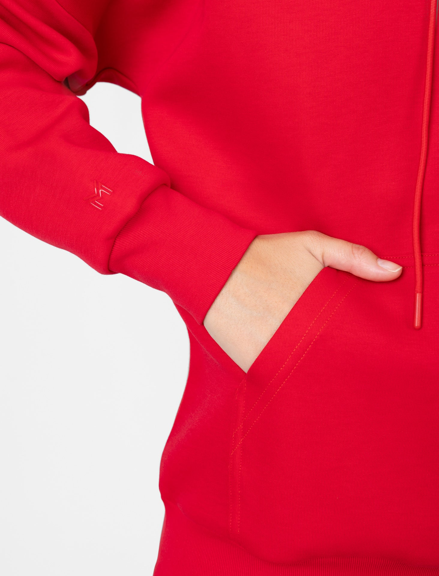 Icon Oversized Hoodie - Grenadine