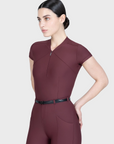 Halo Short Sleeve Base Layer - Rosewood