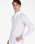 Long Sleeve Focus Competition Shirt - White