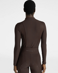 Long Sleeve Frame Base Layer - Chocolate