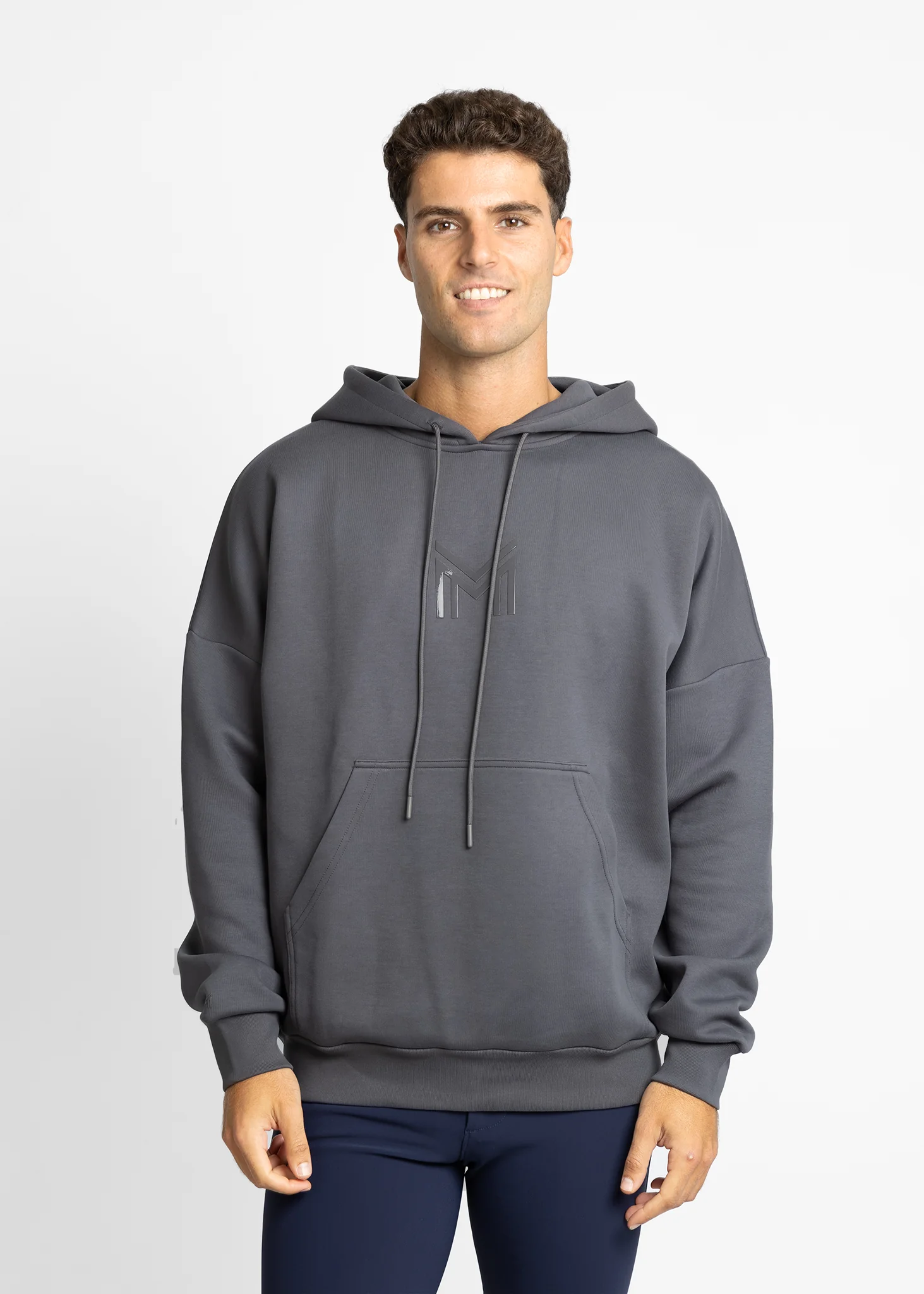 Icon Oversized Hoodie - Graphite