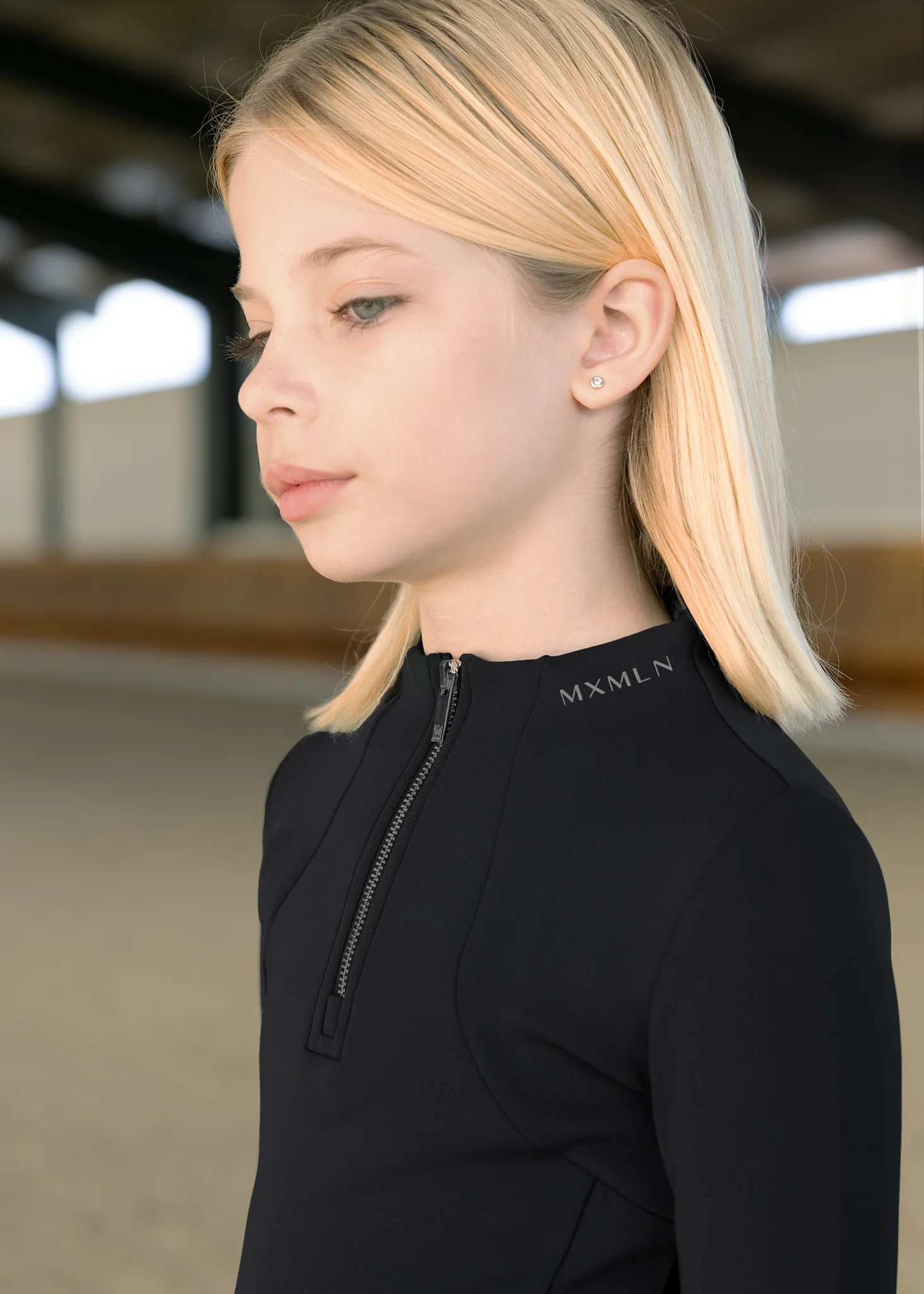 Young Riders Winter - Base Layer (Black/Silver)