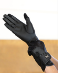Ava Riding Gloves - Black