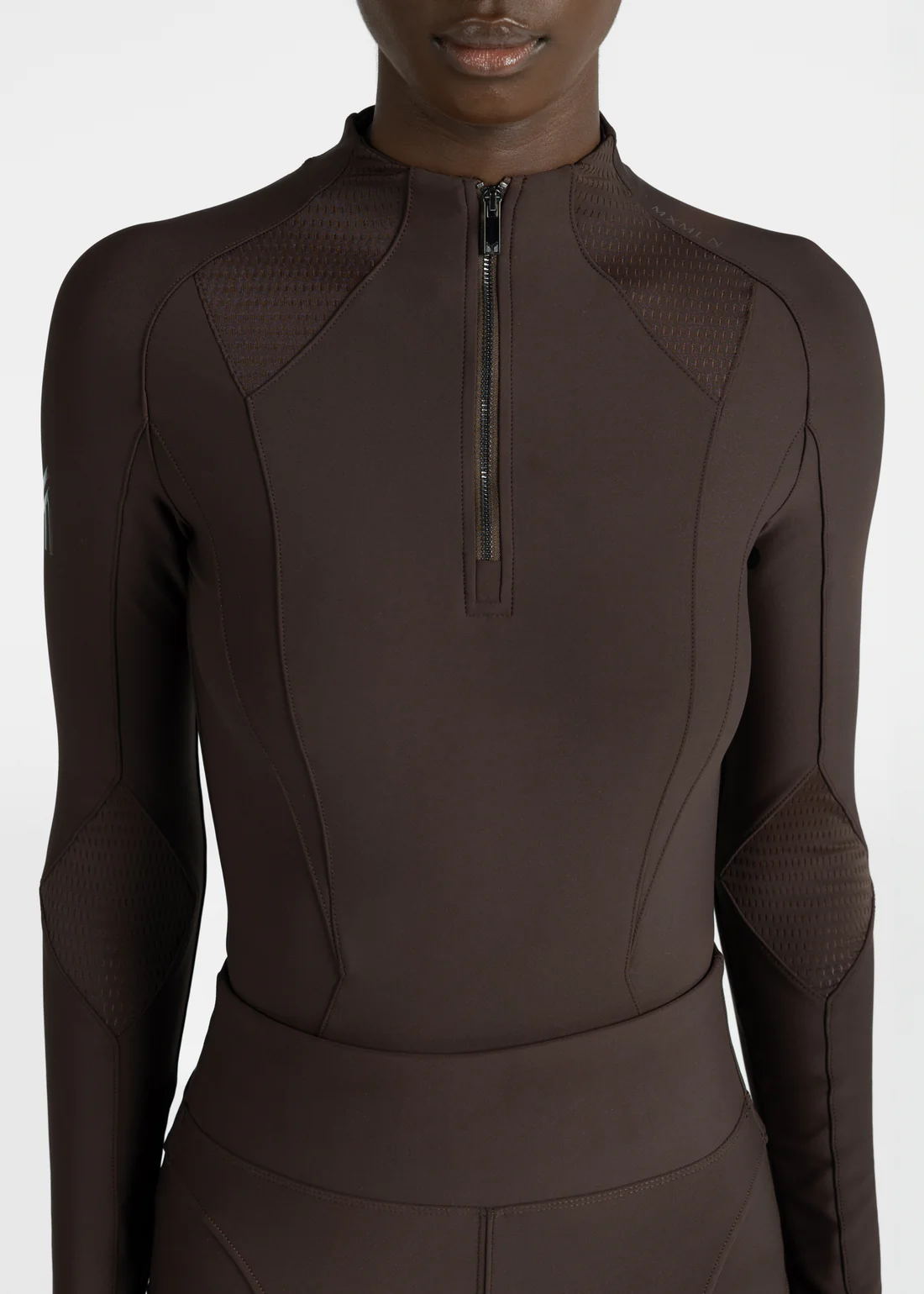 Long Sleeve Frame Base Layer - Chocolate