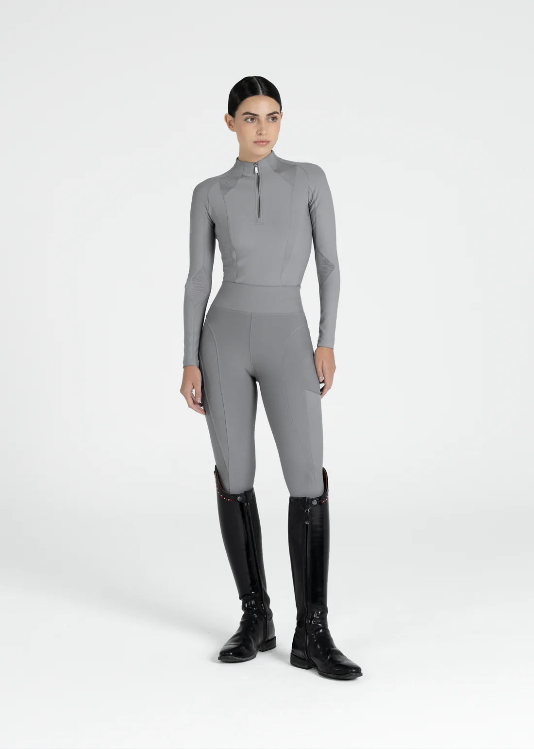 Outline Leggings - Titanium