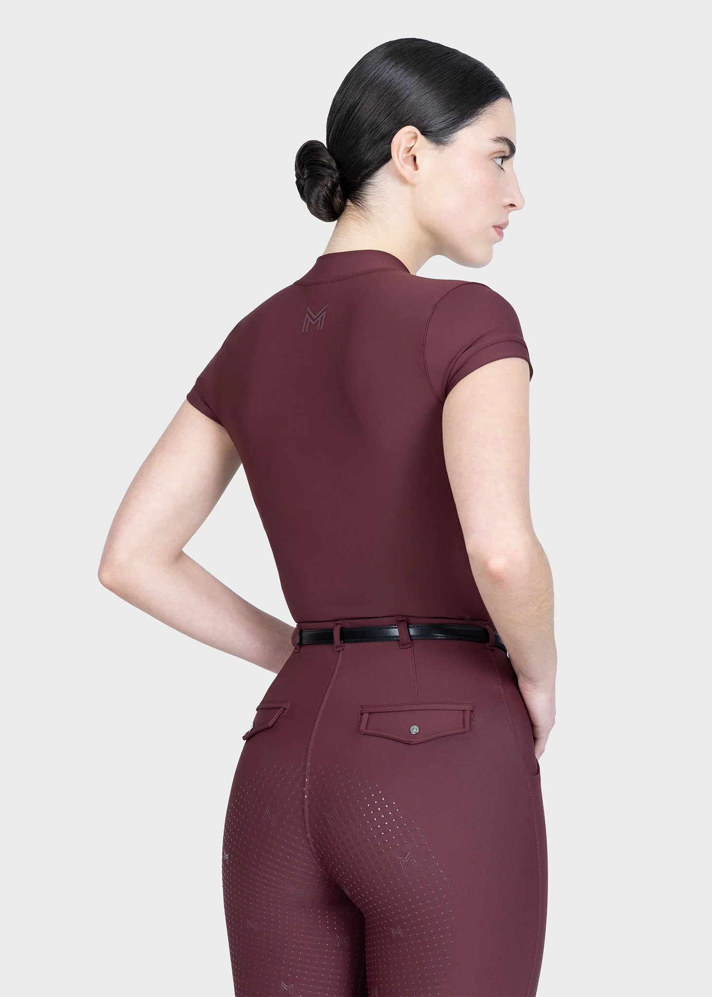 Halo Short Sleeve Base Layer - Rosewood