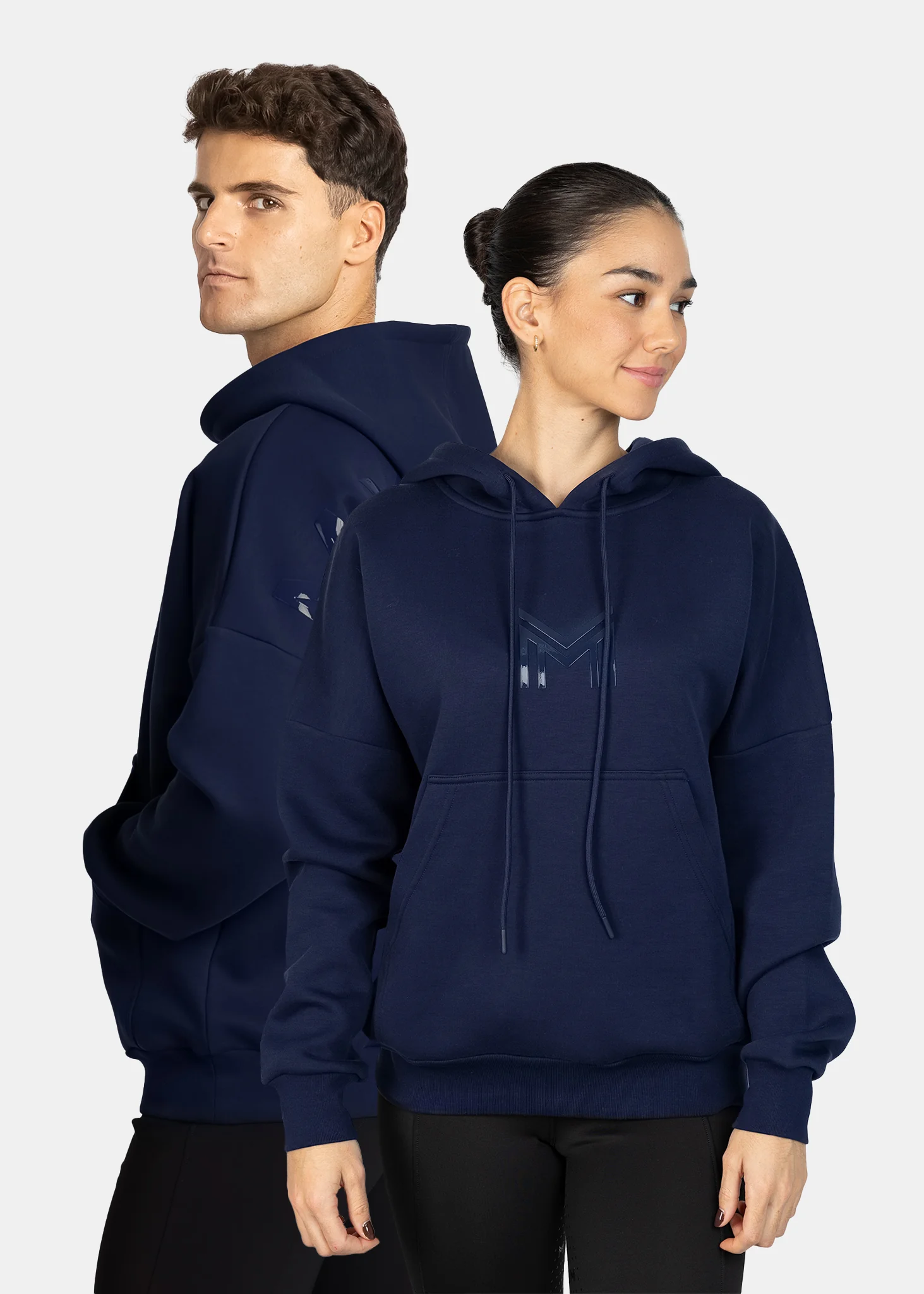 Icon Oversized Hoodie - Navy