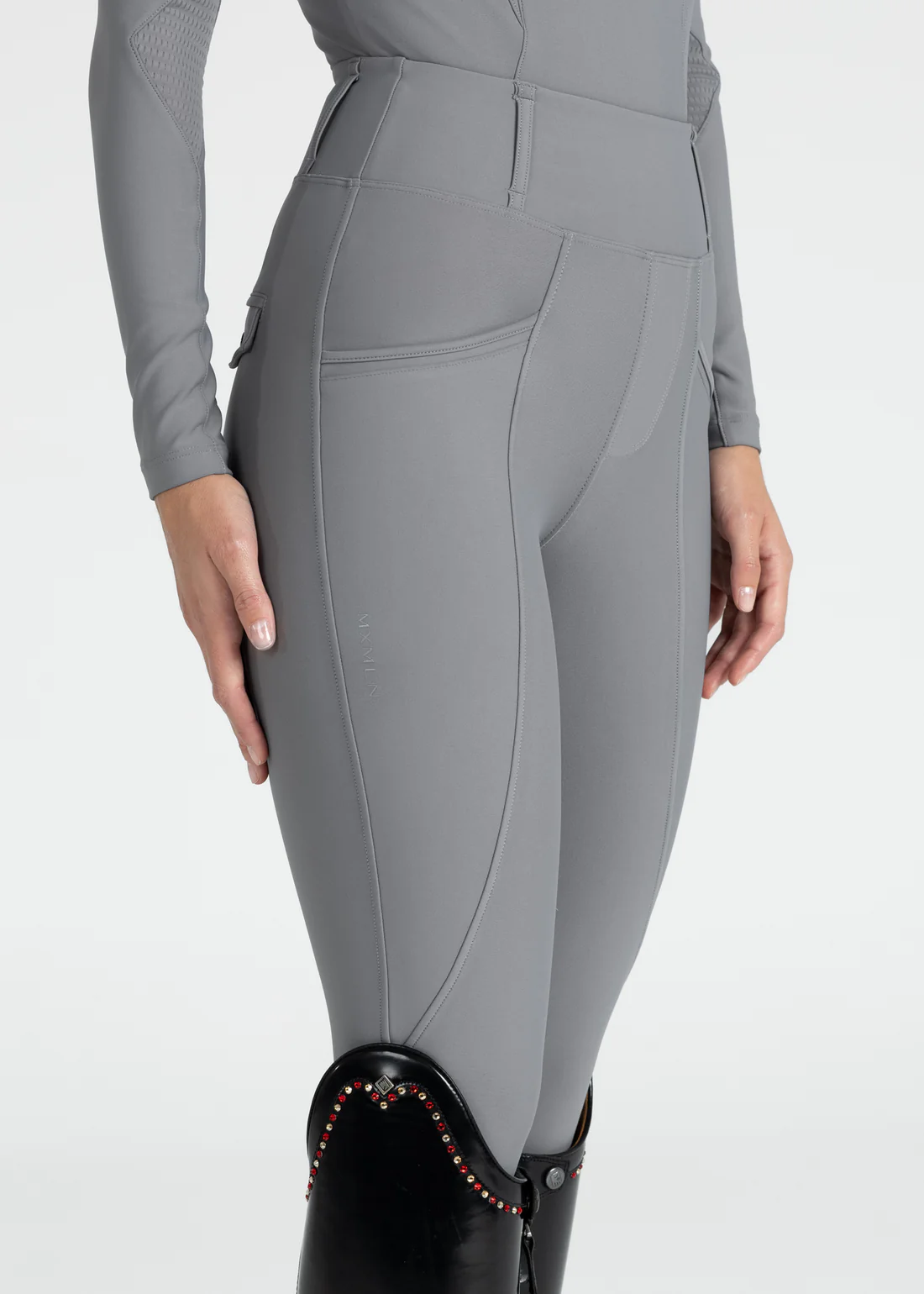 Pro Riding Leggings - Titanium