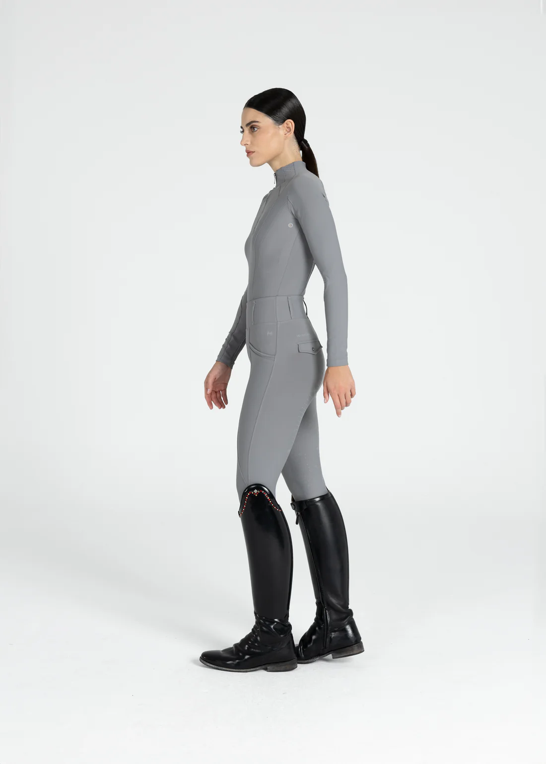 Pro Riding Leggings - Titanium