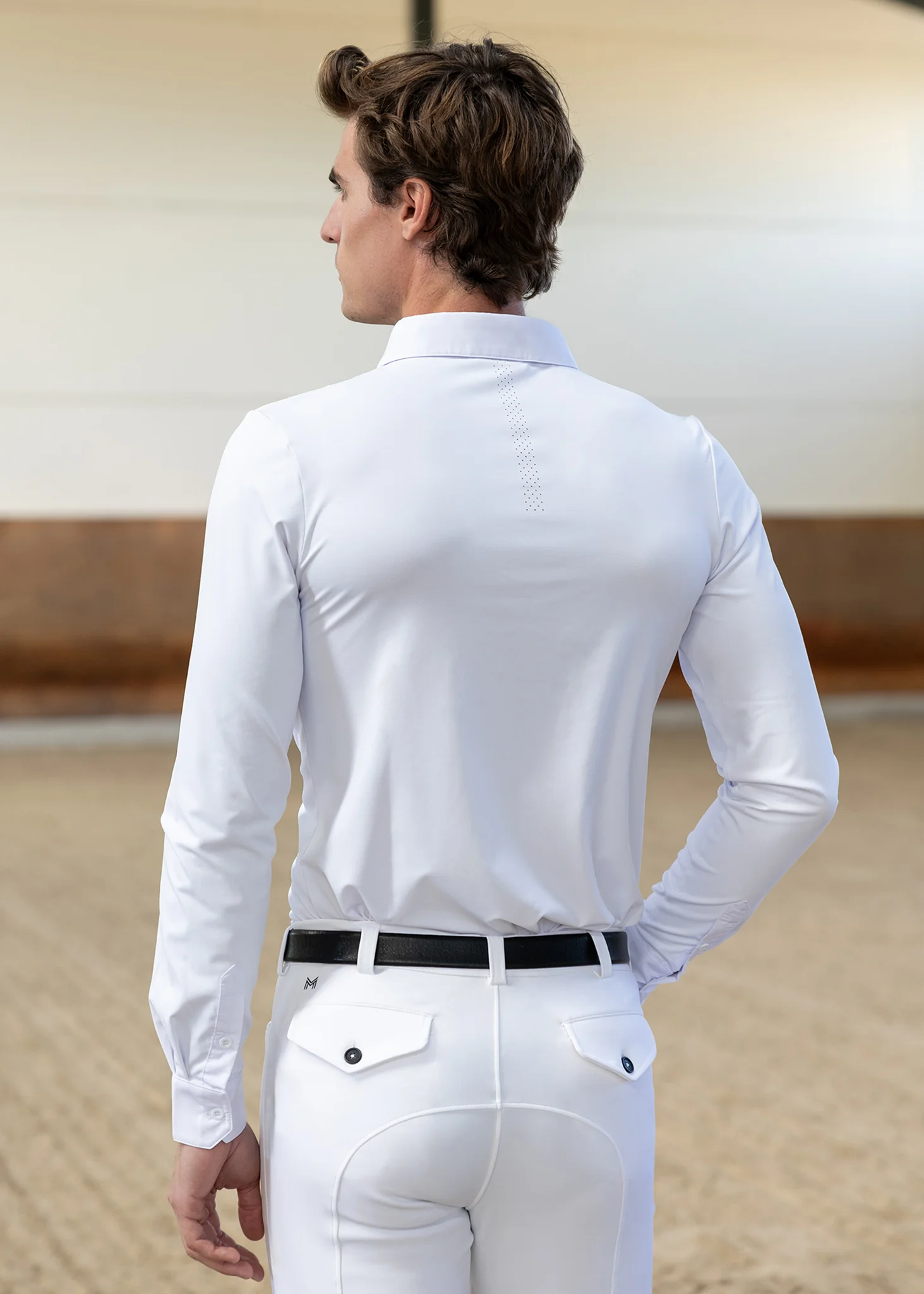 Active Competition Shirt - Long Sleeve (White)