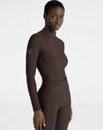 Long Sleeve Frame Base Layer - Chocolate