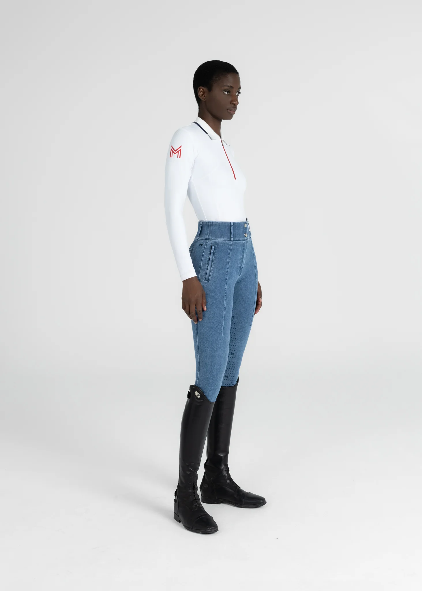 Honour Breeches - Denim