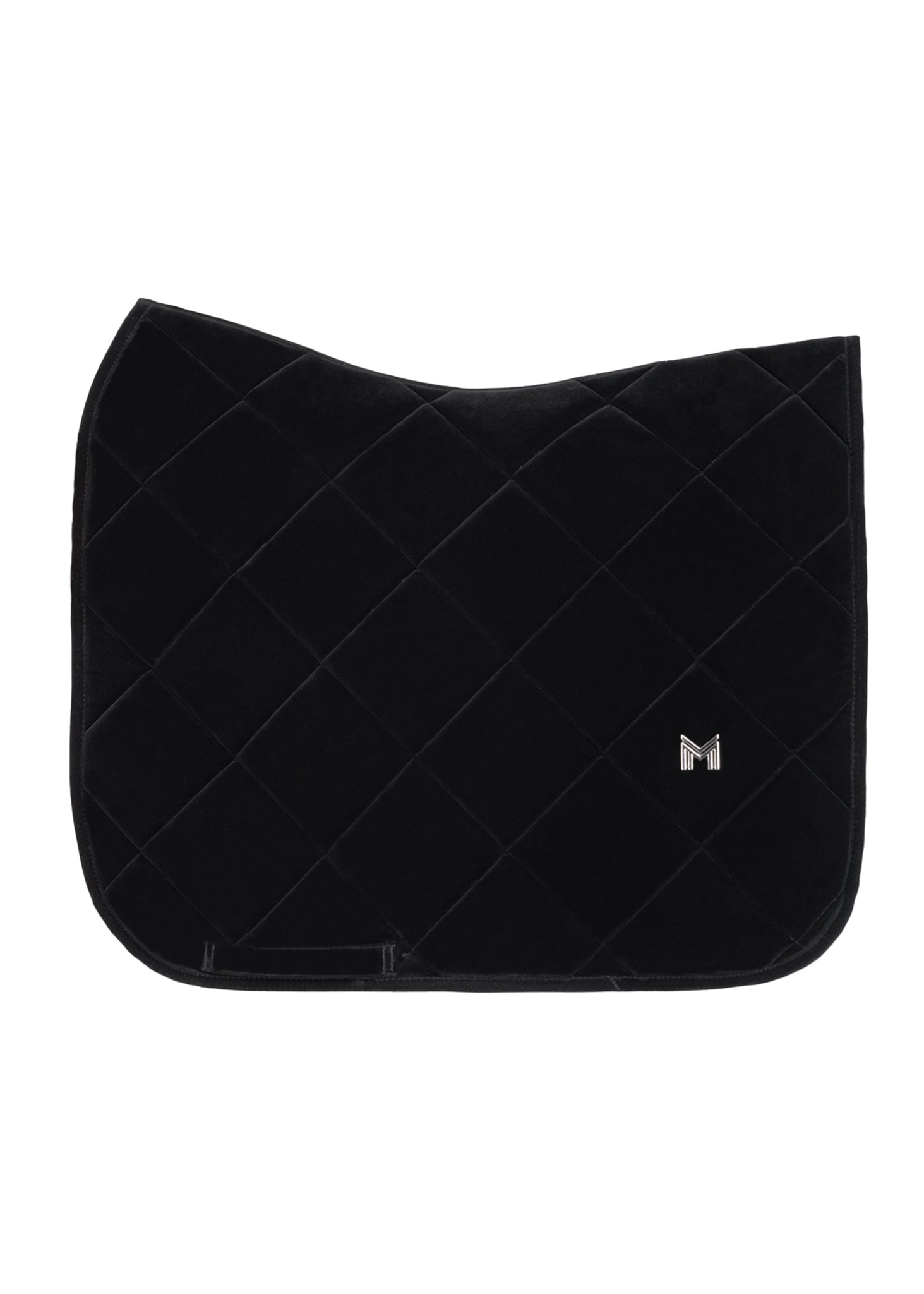 Saddle Pad - Dressage - Velvet (Black)