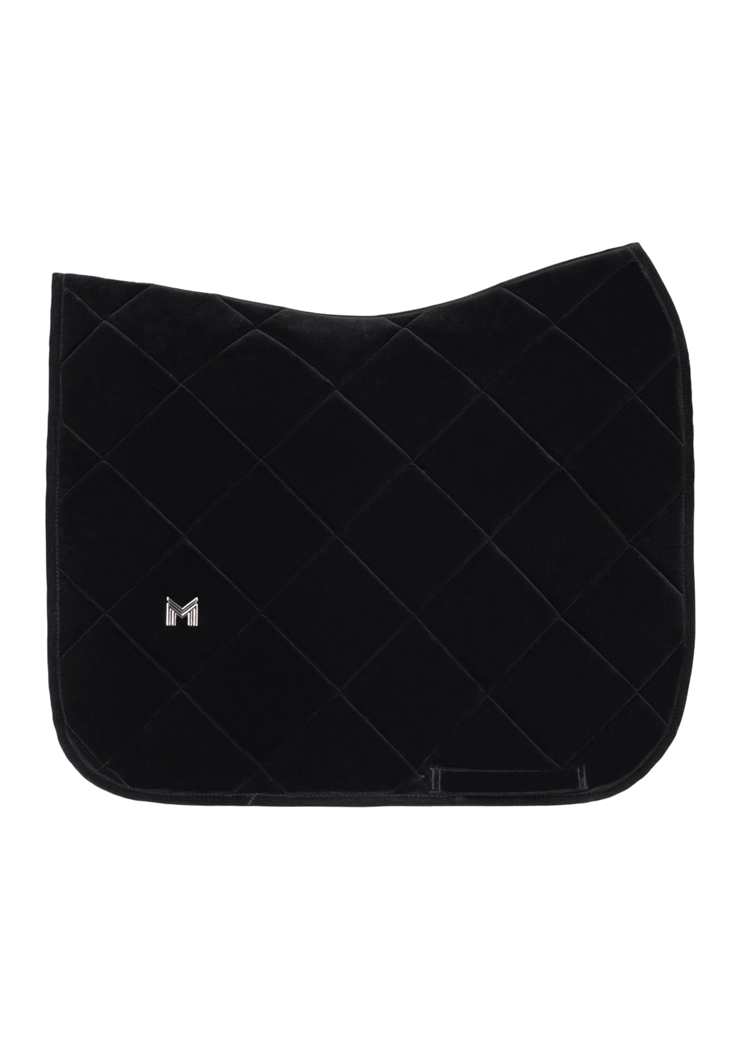 Saddle Pad - Dressage - Velvet (Black)