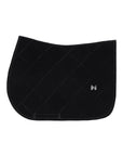 Saddle Pad - Jump - Velvet (Black)