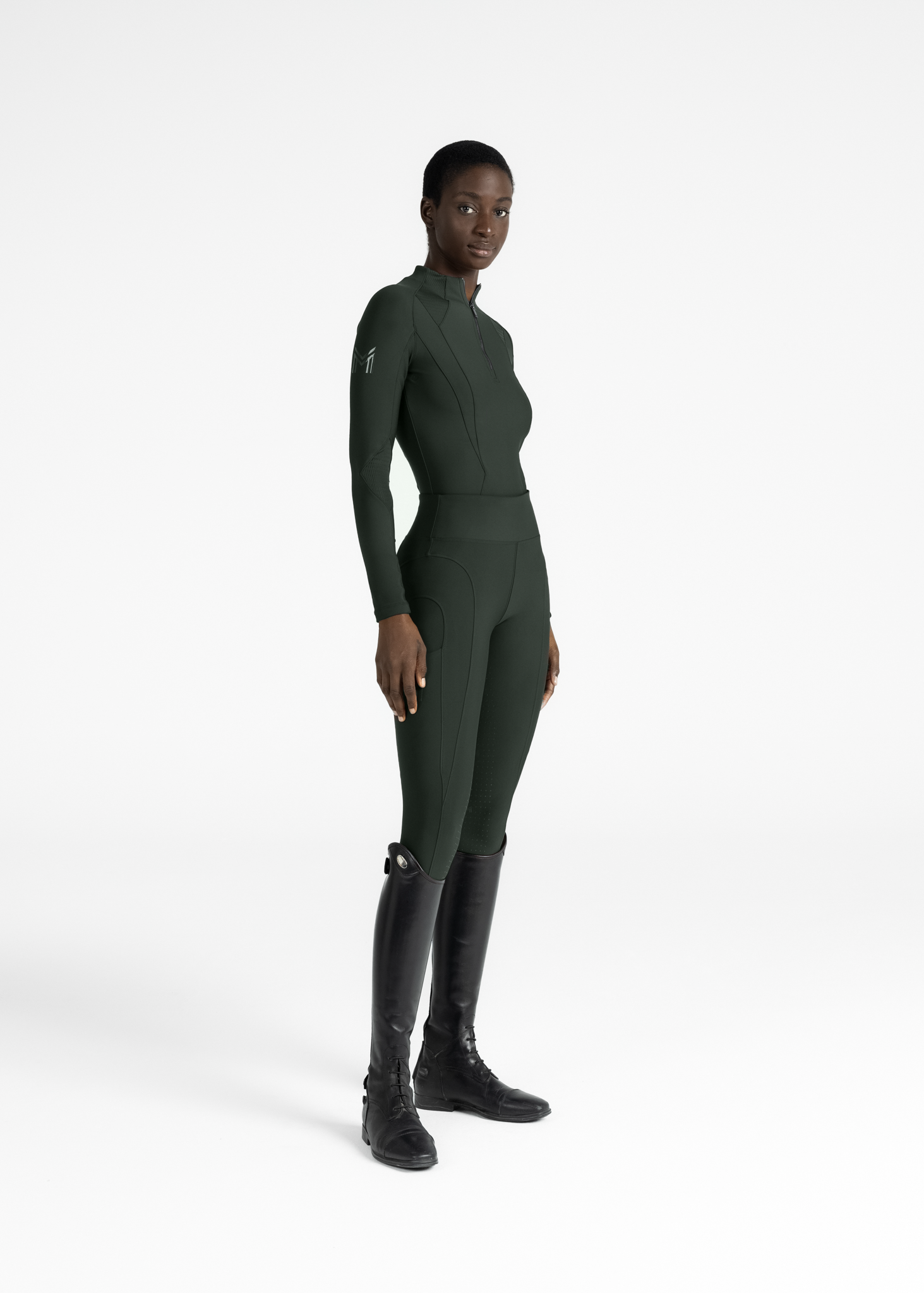 Long Sleeve Frame Base Layer - Hunter Green