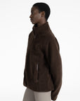 Women's Clan Teddy Halfzip - Chocolate