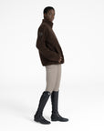 Women's Clan Teddy Halfzip - Chocolate