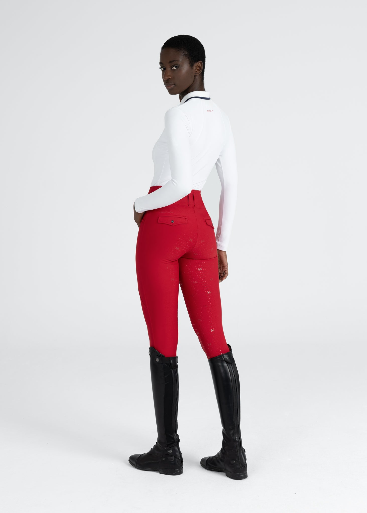 Pro Riding Leggings - Grenadine