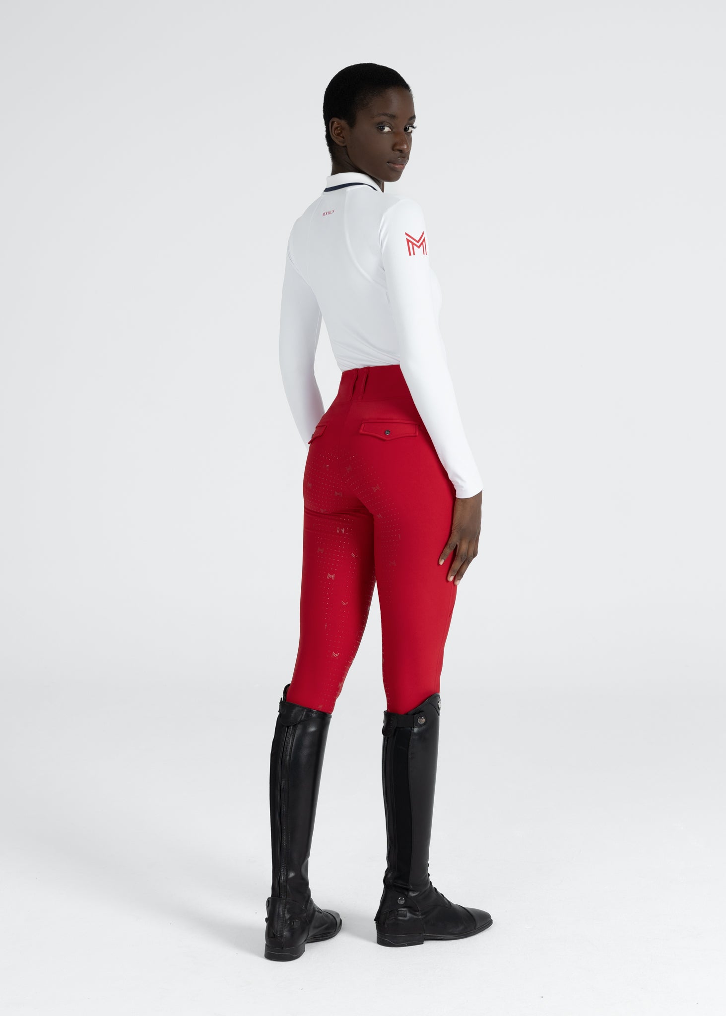 Pro Riding Leggings - Grenadine