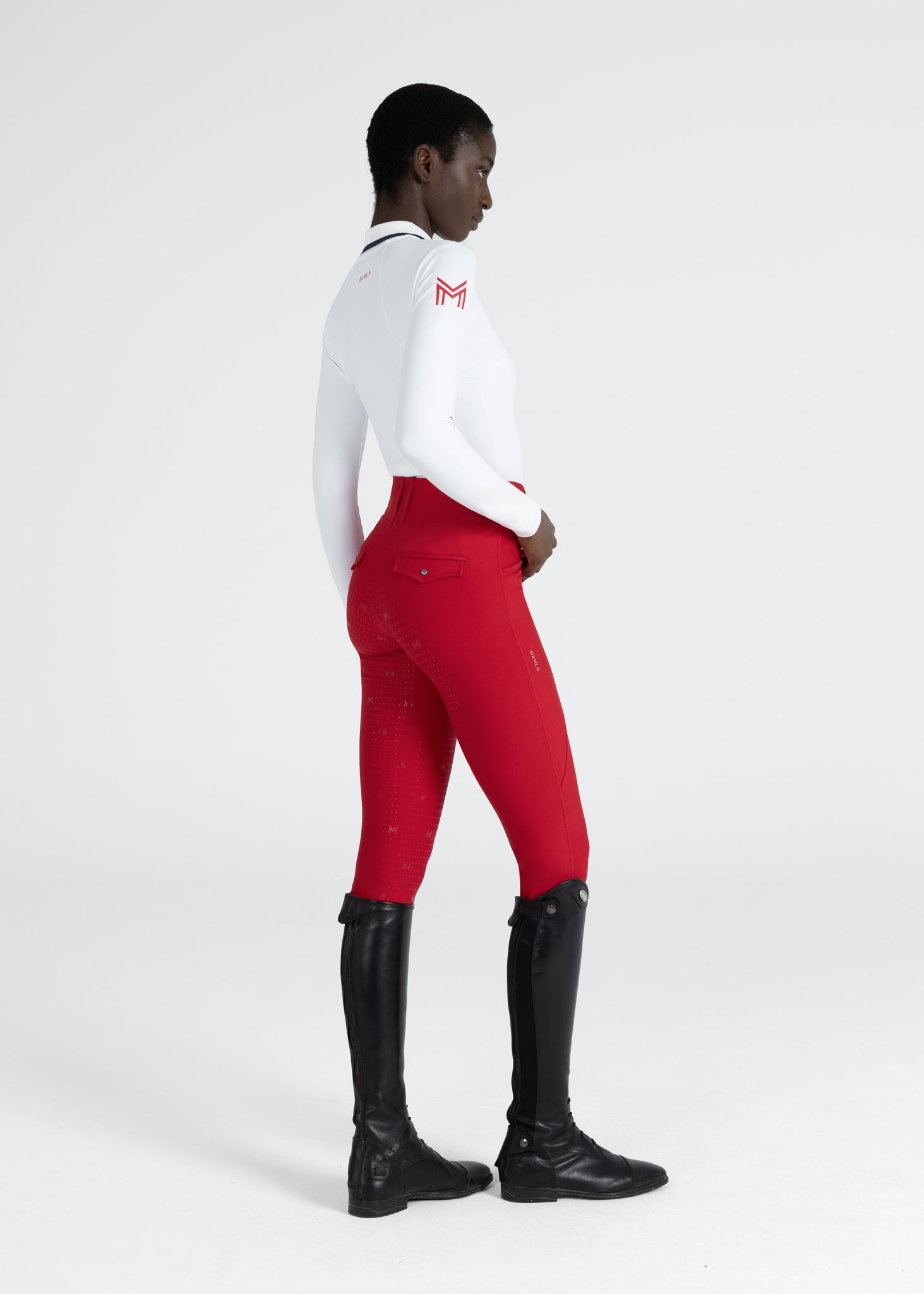 Pro Riding Leggings - Grenadine