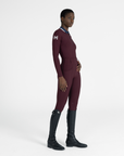 Pro Riding Leggings - Burgundy