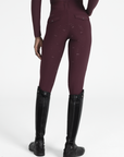 Pro Riding Leggings - Burgundy