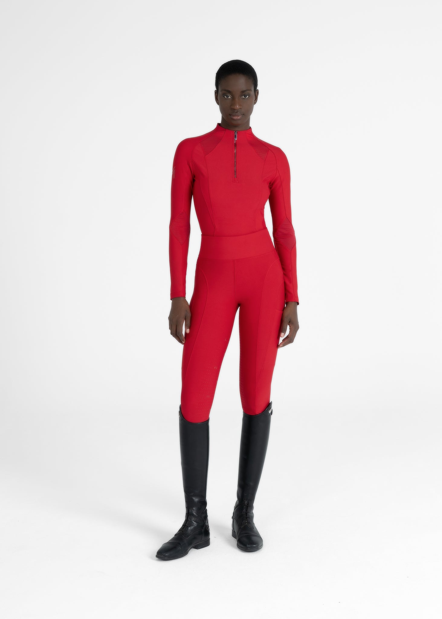 Long Sleeve Frame Base Layer - Grenadine