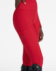 Outline Leggings - Grenadine