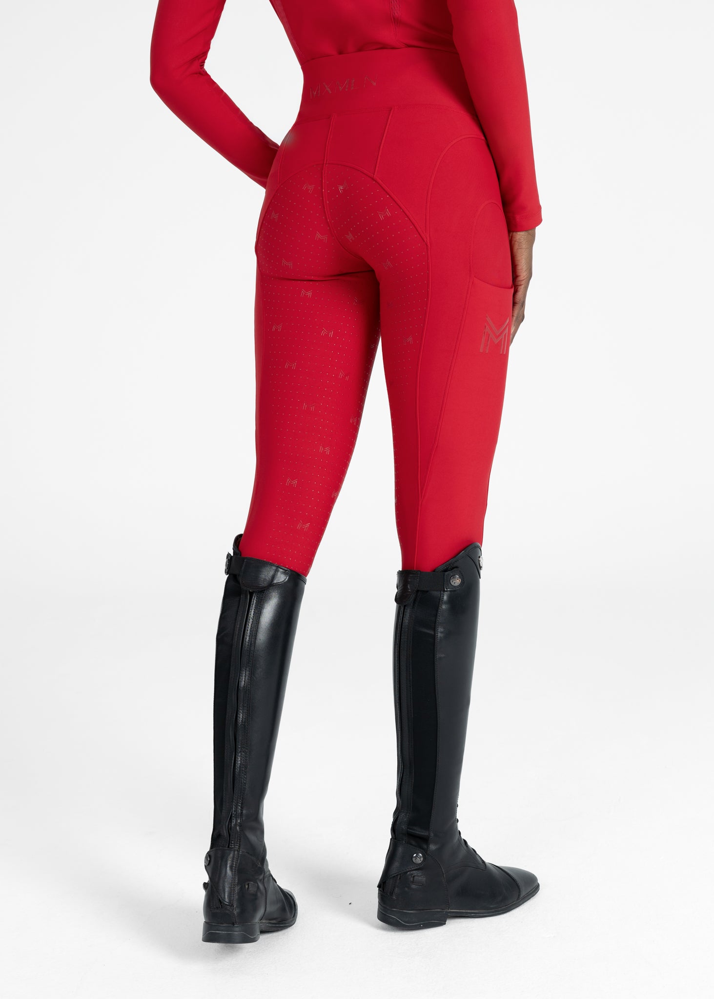 Outline Leggings - Grenadine